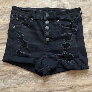 Ripped Jean Shorts American Eagle